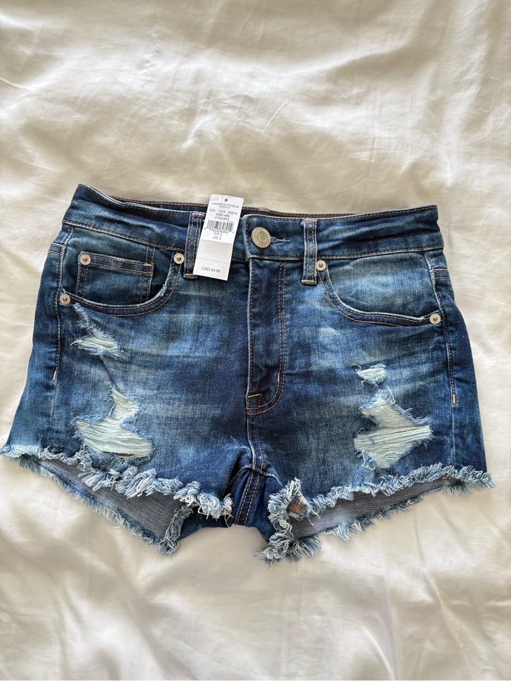 American Eagle Outfitters Distressed Denim Shorts
